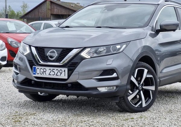 Nissan Qashqai cena 75999 przebieg: 63049, rok produkcji 2017 z Brok małe 407